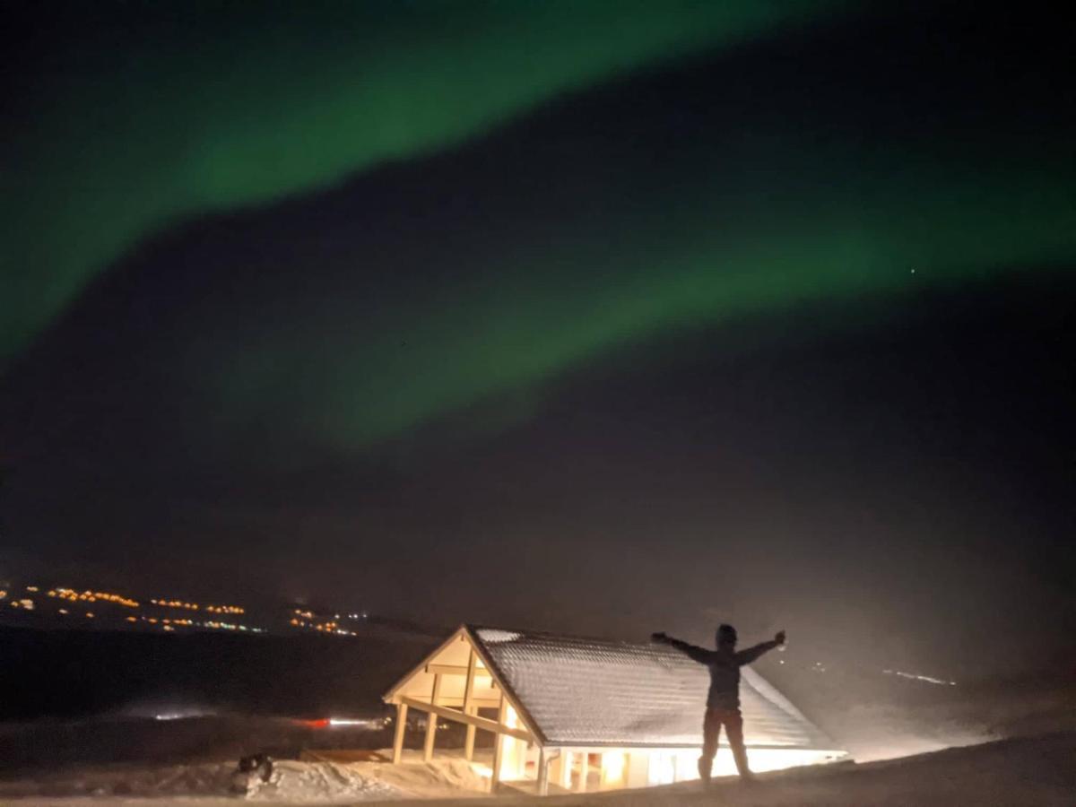 Akureyri - Cabin With An Amazing View Exteriör bild